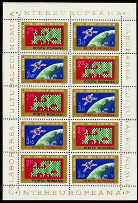 Rumänien Nr 3189KB-3190KB postfrisch Kleinbg S0051CA