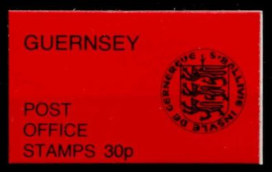 Guernsey Markenheftchen Nr VP-WZ3 postfrisch MH S00C672