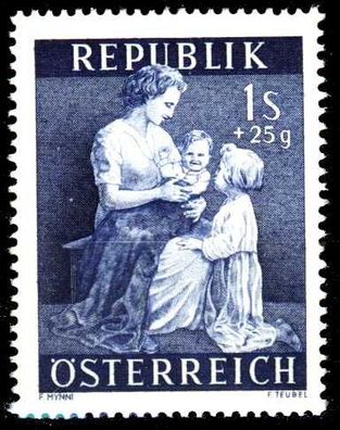 Österreich 1954 Nr 1001 postfrisch S5AD2FE