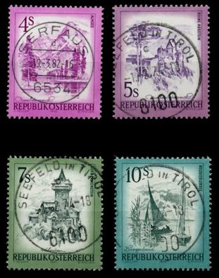 Österreich DS Schönes ÖSTERR. Nr 1430-1433 gestempelt X80268E