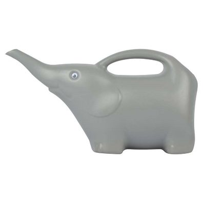 Esschert Design Elefant Gießkanne grau Blumen Garten Kinder 1,6 Liter Zimmer