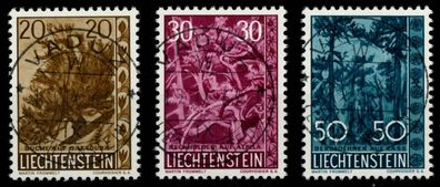 Liechtenstein 1960 Nr 399-401 zentrisch gestempelt X6A8F52
