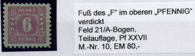 SBZ Mecklbrg VORP. Nr 10xXXVII postfrisch X6CE54A