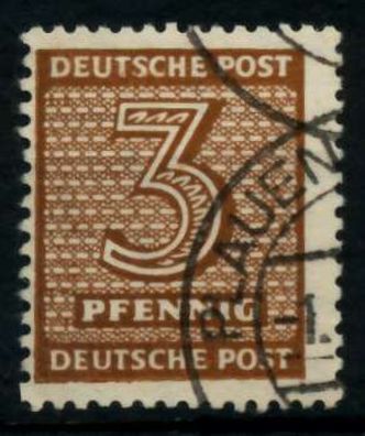 SBZ Westsachsen Nr 126Ywd gestempelt gepr. X71B792