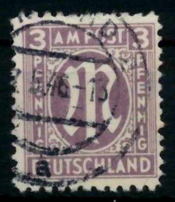 BIZONE AM-POST Nr 17aAz gestempelt X767C9E