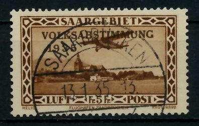 Saargebiet 1934 Nr 198VII zentrisch gestempelt X7B0EAE