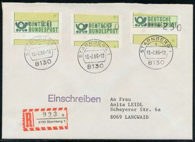 BRD ATM1-280 BRIEF EF Starnberger Springer X7E43E2
