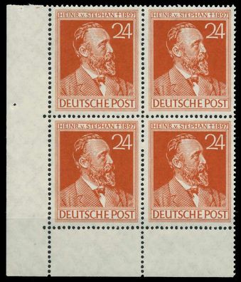 ALL. BES. GEM.-AUSG. Nr 963a postfrisch Viererblock ECK X8206FE