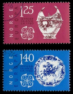 Norwegen 1976 Nr 724-725 gestempelt X045752