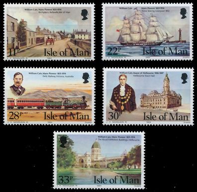 ISLE OF MAN 1984 Nr 263-267 postfrisch XAD0642