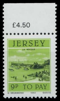 JERSEY Portomarken Nr 41 postfrisch ORA XADAC26