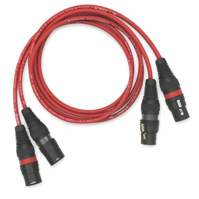 Sommercable -Goblin- HiFi XLR-Kabel - Kompakt. Klangstark. Preiswert. Rot
