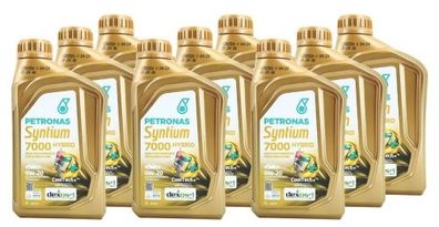 Petronas Syntium 7000 Hybrid 0W-20 SP 9x1 Liter