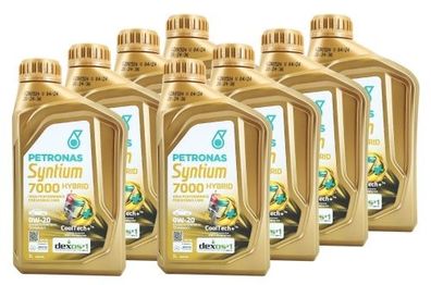 Petronas Syntium 7000 Hybrid 0W-20 SP 8x1 Liter