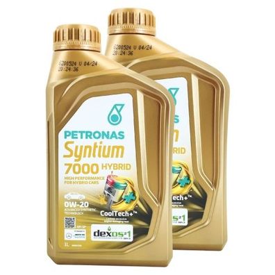 Petronas Syntium 7000 Hybrid 0W-20 SP 2x1 Liter
