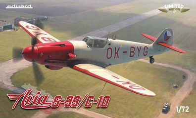 Eduard Messerschmitt Avia S-99 / C-10 Me 3902157 in 1:72 Eduard 2157 Bausatz