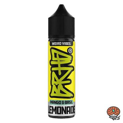 BRHD Barehead Weird Vibes Mango & Basil Lemonade, Longfill Aroma Liquid 10ml