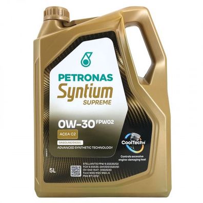 Petronas Syntium Supreme FPW02 0W-30 5 Liter