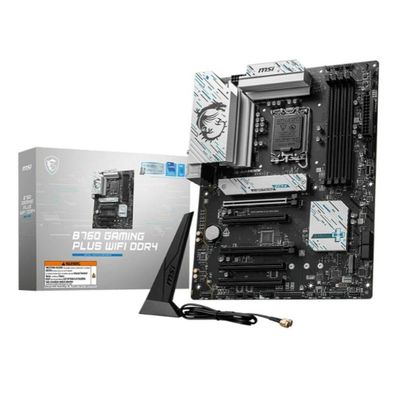 MSI MAG B760 Gaming Plus Wifi DDR4, (B760, 1700, TX, DR4)