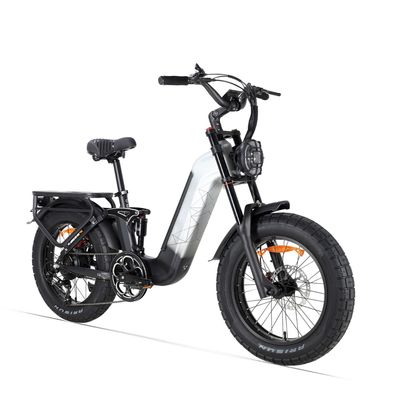 Cyrusher Kommoda 3.0 20"low-span full-suspension elektrofahrrad,7-gang,48V250W,85 Nm
