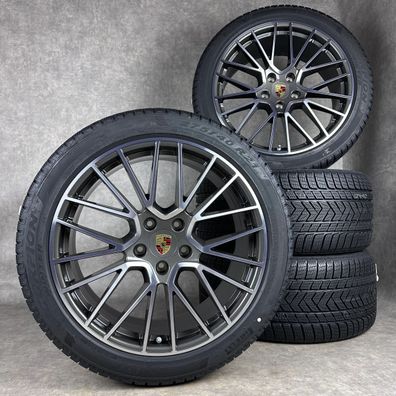 Winterräder Porsche Cayenne Coupé E3 21" Original RS Spyder Felge 9Y0044610H NEU