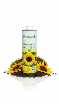 Vitaquell Bio Sonnenblumenöl - 750ml