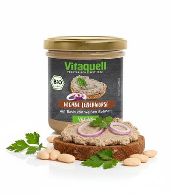 Vitaquell Bio Vegane Leberwurst - 125g