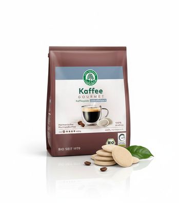 Lebensbaum Bio Gourmet Caffè Crema Pads entkoffeiniert - 126.0g