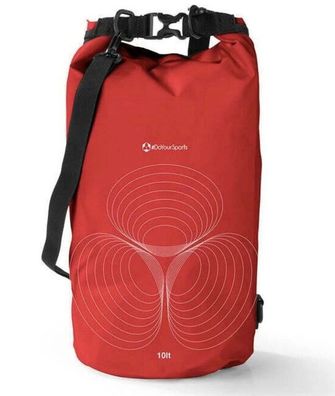 DoYourSports PVC dry bag - 10L - Rot
