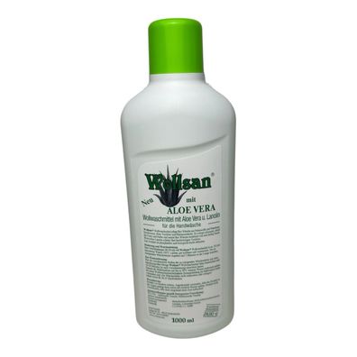 Wollwaschmittel Wollsan mit Aloe Vera und Lanolin 1000 ml flüssig