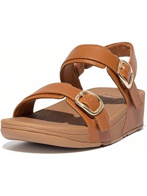 FitFlop Damen Sandalen Lulu Adjustable Sandal-Leather ES6