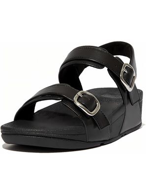FitFlop Damen Sandalen Lulu Adjustable Sandal-Leather ES6