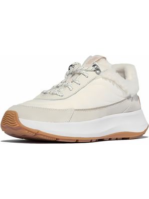 FitFlop Damen Sneaker F-Mode Flow Shearling-Mix Sneakers E1X
