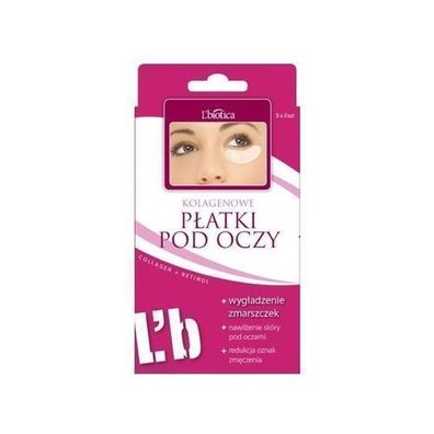 Anti-Falten Kollagen-Augenpads - 3 Paar für jugendlichere Haut