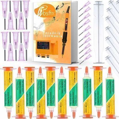 Rosfix Flussmittel NC-559-ASM – 10x 10cc Gel | für BGA SMD Lötarbeiten