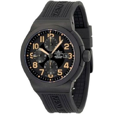 Zeno-Watch - Armbanduhr - Herren - Chrono - Raid Titan Chrono - 6454TVD-bk-a15