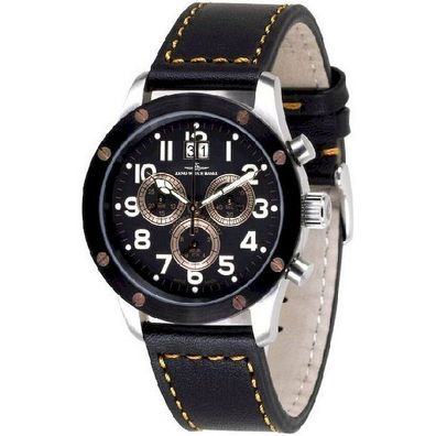 Zeno-Watch - Armbanduhr - Herren - Chrono - Screws 5040 Chrono - 9540Q-SBR-b1