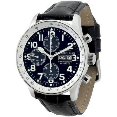 Zeno-Watch - Armbanduhr - Herren - Chrono - X-Large Pilot - P557TVDD-b1