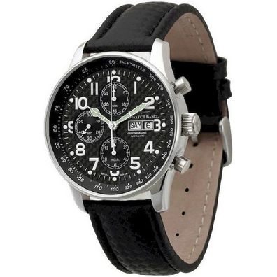 Zeno-Watch - Armbanduhr - Herren - Chrono - X-Large Pilot - P557TVDD-s1