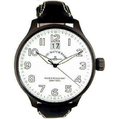 Zeno-Watch - Armbanduhr - Herren - Chrono - Super Oversized - 6221-7003Q-bk-a2