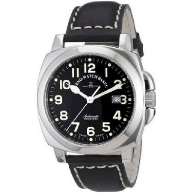 Zeno-Watch - Armbanduhr - Herren - Chrono - Square Pilot Automatik - 3554-a1