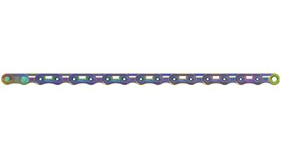 SRAM Kette "Red E1" 12-/13-fach, SB-verpackt, Flat regenbogenfarb