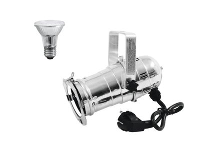 eurolite PAR-20 Spot E27 sil Set 1