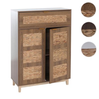 Kommode HWC-P54, Schrank Sideboard Highboard, MDF Melamin 115x80x35cm