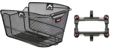 Rixen&Kaul Klickfix Citymax Korb KorbKlip2 max 10kg schwarz zum aufklippen