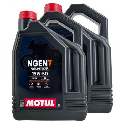 Motul Ngen 7 15W-50 4T 2x4 Liter