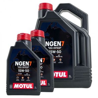 Motul Ngen 7 15W-50 4T 4 + 2 Liter
