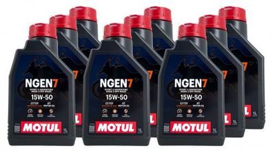 Motul Ngen 7 15W-50 4T 9x1 Liter