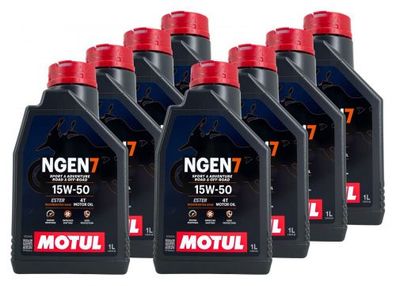 Motul Ngen 7 15W-50 4T 8x1 Liter