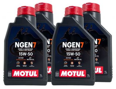 Motul Ngen 7 15W-50 4T 4x1 Liter